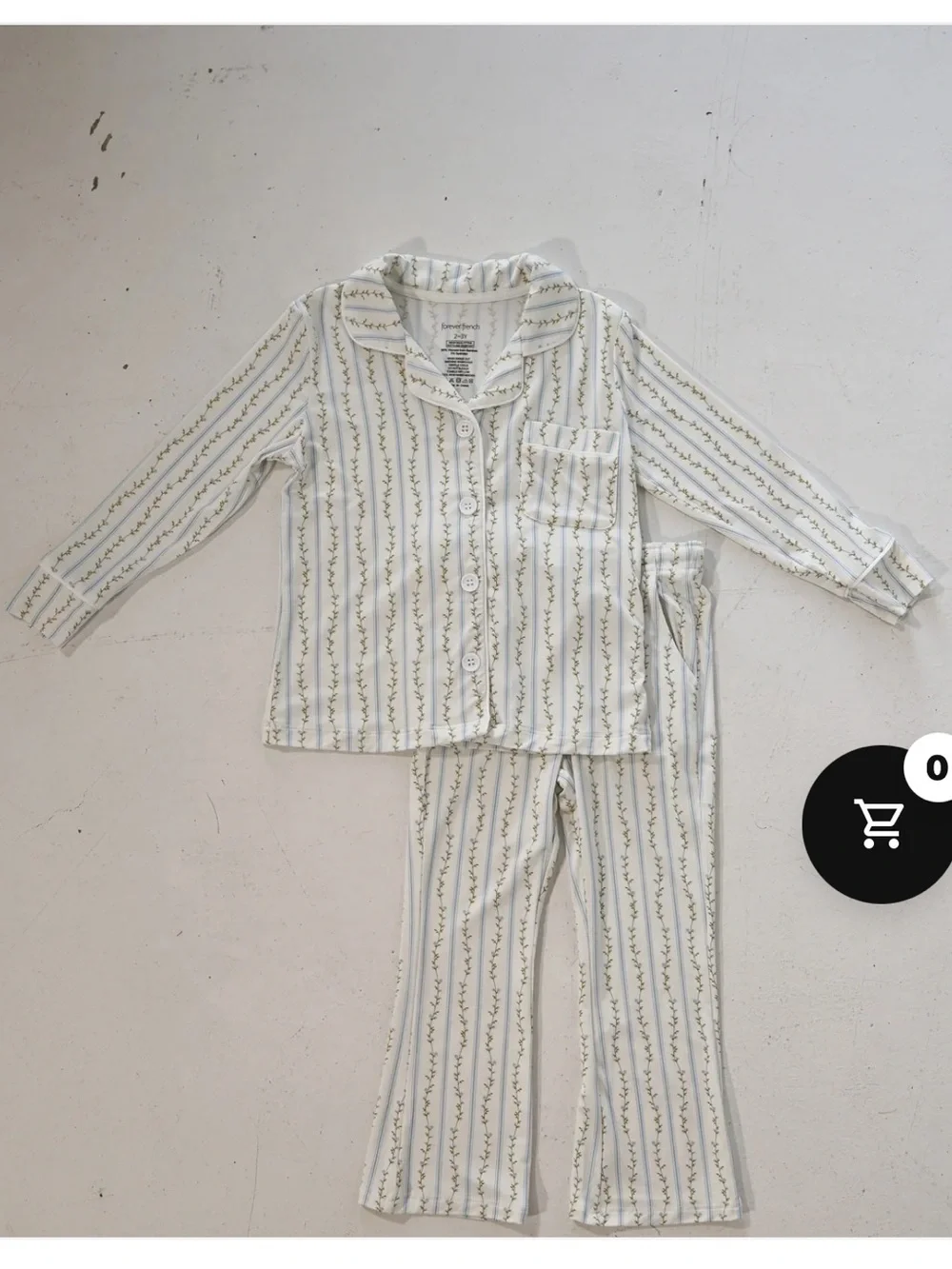 Forever French Kids Pajama Set